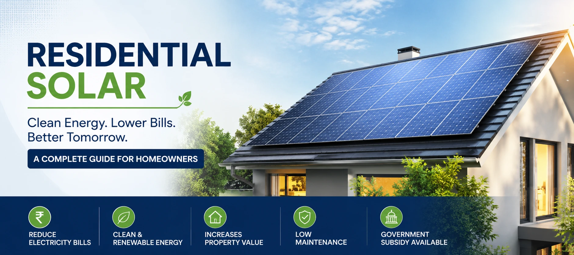 Residential Solar: A Complete Guide for Homeowners in India